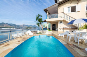 Magnífica casa, com praia particular, em Angra